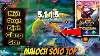 Maloch S2 2024  MALOCH ĐI TOP VS RICHTER  Cùng Chiêm Ngưỡng Quái Vật Maloch Quẹt Nát Bản Đồ [upl. by Terra10]