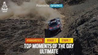 Ultimate Top moments  Stage 7  Dakar2024 [upl. by Ibrek]