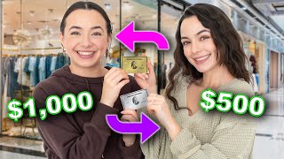 Swapping Credit Cards with My Twin Sister  Merrell Twins [upl. by Eyde]