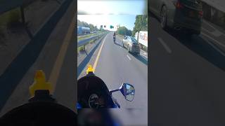 Bikers encounter a driver with road rage 😡 ​⁠​⁠BravoMotoOfficial [upl. by Nanahs]