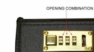 How to Reset your Combination Lock [upl. by Asalocin]