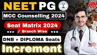 🔥NEET PG 2024 🚨BRANCH WISE DNB amp DIPLOMA SEAT MATRIX 🔥HUGE INCREMENT neetpg neetpgseatmatrix nbe [upl. by Kraska461]