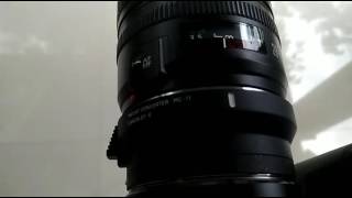 Canon EF 28105mm USM II  Sigma MC11 on Sony A6300 [upl. by Artsa]