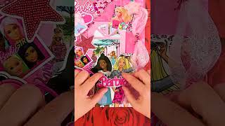 Barbie ASMR Scrapbook journaling [upl. by Skurnik]