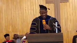 Speech delivered by Elias Shoniyin at Carver Christian University 23rd commencement convocation [upl. by Schwartz]