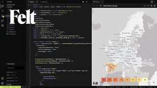 Build Geospatial Apps with Felts New JavaScript SDK 🗺️ [upl. by Boot]