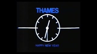 Thames Closedown amp Night Thoughts  New Years Eve 1985 [upl. by Renruojos]