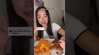 HBD to cheesy lasagna sheets mukbang [upl. by Dirtsa]