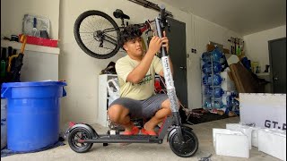 UNBOXING and SETUP Gotrax GXL V2 Electric Scooter 2021 [upl. by Idok452]