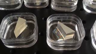 Terahertz MgO LiNbO3 crystal prisms [upl. by Lenor]