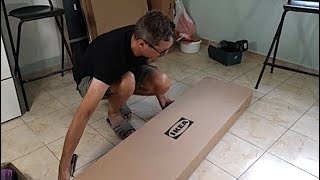 IKEA KALLAX assembly DIY [upl. by Leland]