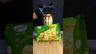 Soan Papdi Milkshake with Icecream🥤ASMR shorts [upl. by Ttezzil147]