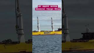 BIGLIFT HAPPY ROVER  General Cargo Ship  Spotted Amsterdam Netherlands 🛟⚓️ subscribe marinoph [upl. by Artnoed]