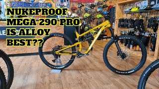 2023 NUKEPROOF MEGA 290 PRO ALLOY  TURMERIC 🔥 [upl. by Airdnat820]