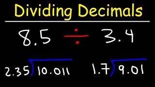 Dividing Decimals  Not So Easy [upl. by Ella]