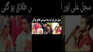 Sajal Ali and Ahad Raza Mir Got Divorced  Aamna Isani  Sajal Ali Divorce News [upl. by Zoarah]