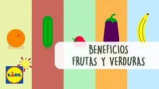 Beneficios de las Frutas y las Verduras  Lidl España [upl. by Gnouhc]