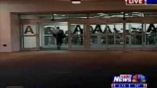 WMBF Archives 011509 Audra Coble live from CLT Airport Breaking News [upl. by Airogerg]