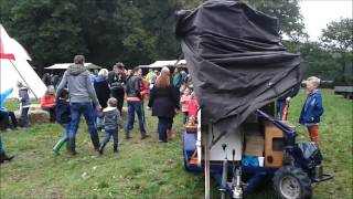 Draaiorgel quothet Vierkantjequot on tour  Kinder Buiten Festival te Rolde [upl. by Amice263]