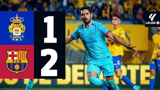 Las Palmas vs Barcelona 12 La Liga 2024  MATCH REVIEW [upl. by Imelda]