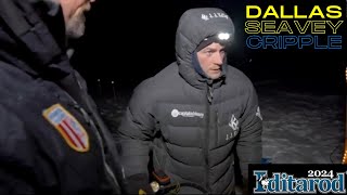 Iditarod 2024  Dallas Seavey 1st Cripple [upl. by Brouwer]