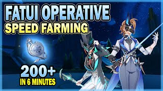 Fatui Operative Farming Route  Best Locations to Farm Old Operative Watch Drops  Genshin Impact [upl. by Airotna]