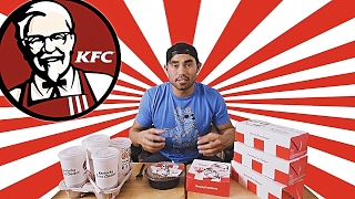 KFC 5 FILL UP MENU CHALLENGE [upl. by Noed]