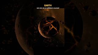 Earths collision with Theia amp creation of MOON shorts ytshorts space earth [upl. by Elrod]