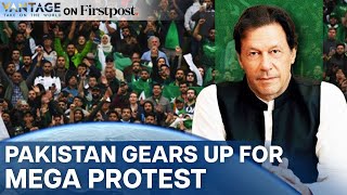 Imran Khan Mobilises Massive Protest in Pakistan  Vantage on Firstpost [upl. by Ardnahc]