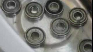 Cleaning seized bearings with a sonicator Part 1 [upl. by Suirtimed]