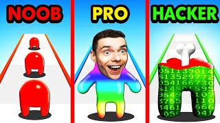 NOOB vs PRO vs HACKER BLOB CLASH [upl. by Adran]