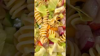 Easy Pasta Salad Recipe 🥗 [upl. by Ayala]