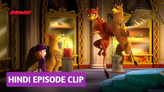 Sofia The First  Griffins Of The Castle  Minimus Is Missing  Hindi Episode Clip [upl. by Neerac]