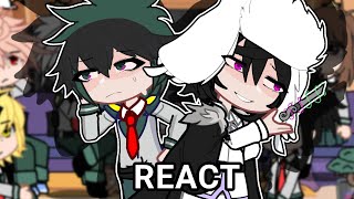 Mha react to deku as fyodor Dostoevsky mha BSD  Se4shel1 [upl. by Rebma]