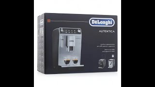 Кофемашина Delonghi ETAM 29510 SB  обзор Overview of coffeemachine Delonghi Autentica [upl. by Yemrots]