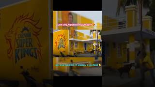 CSK Theme House csk dhoni [upl. by Suolekcin]