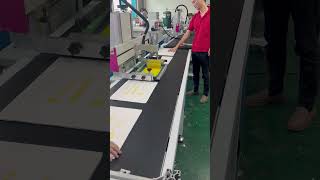 Foam board screen printing machine pearl cotton screen printing machine丝印机，移印机，丝网印刷机厂家直销 [upl. by Heda]