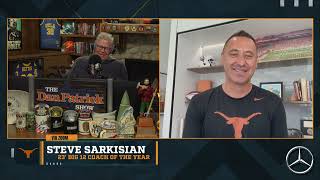 Steve Sarkisian on the Dan Patrick Show Full Interview  81924 [upl. by Anaej]