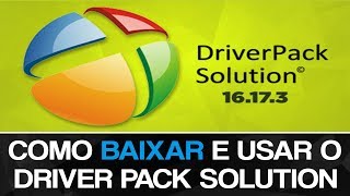 Como usar o Driver Pack Solution 16173 [upl. by Oberstone]