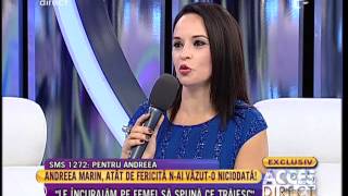 Andreea Marin despre Iulia Albu quotNu merita bagata in seamaquot [upl. by Virginia]