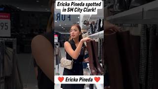 ERICKA PINEDA SPOTTED IN SM CITY CLARK❤️ erickapineda shorts MaritesAkoTV [upl. by Greenlee]