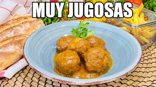 MI RECETA DE ALBONDIGAS EN SALSA PREFERIDA [upl. by Eelnayr]