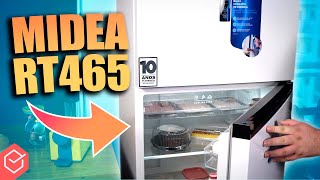 Essa NOVA GELADEIRA é ECONÔMICA é LINDA  MIDEA RT465 é CUSTO BENEFÍCIO [upl. by Marinna336]