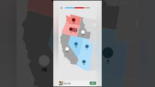 CONQUER THE MAP Strategy and Territory Building Level 1 games shortsstateio [upl. by Ahsilav]