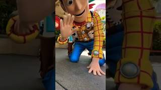 Toy Story  Woody Takeover 🫨 dca woody pixar toystory disney [upl. by Pare]