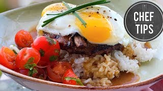 BEST LOCO MOCO RECIPE  Hawaiian Food  Chef Tips [upl. by Eisyak]