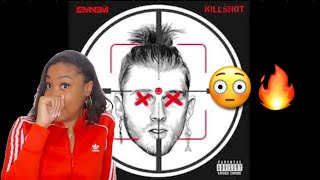 FIRST TIME REACTING TO EMINEM  KILLSHOT Official Audio MGK DISS😳  REACTIONMASDAY25 [upl. by Frederick]