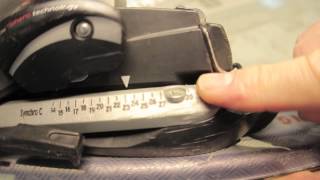 Ski Binding Adjustment Instruction [upl. by Ramo]