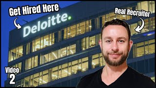 Deloitte Behavioral Interview Questions and Answers  How to Get a Job at Deloitte [upl. by Herates505]