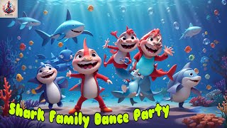 quotShark Family Dance PartyquotTiny Tune Nursery Rhyme [upl. by Margo]